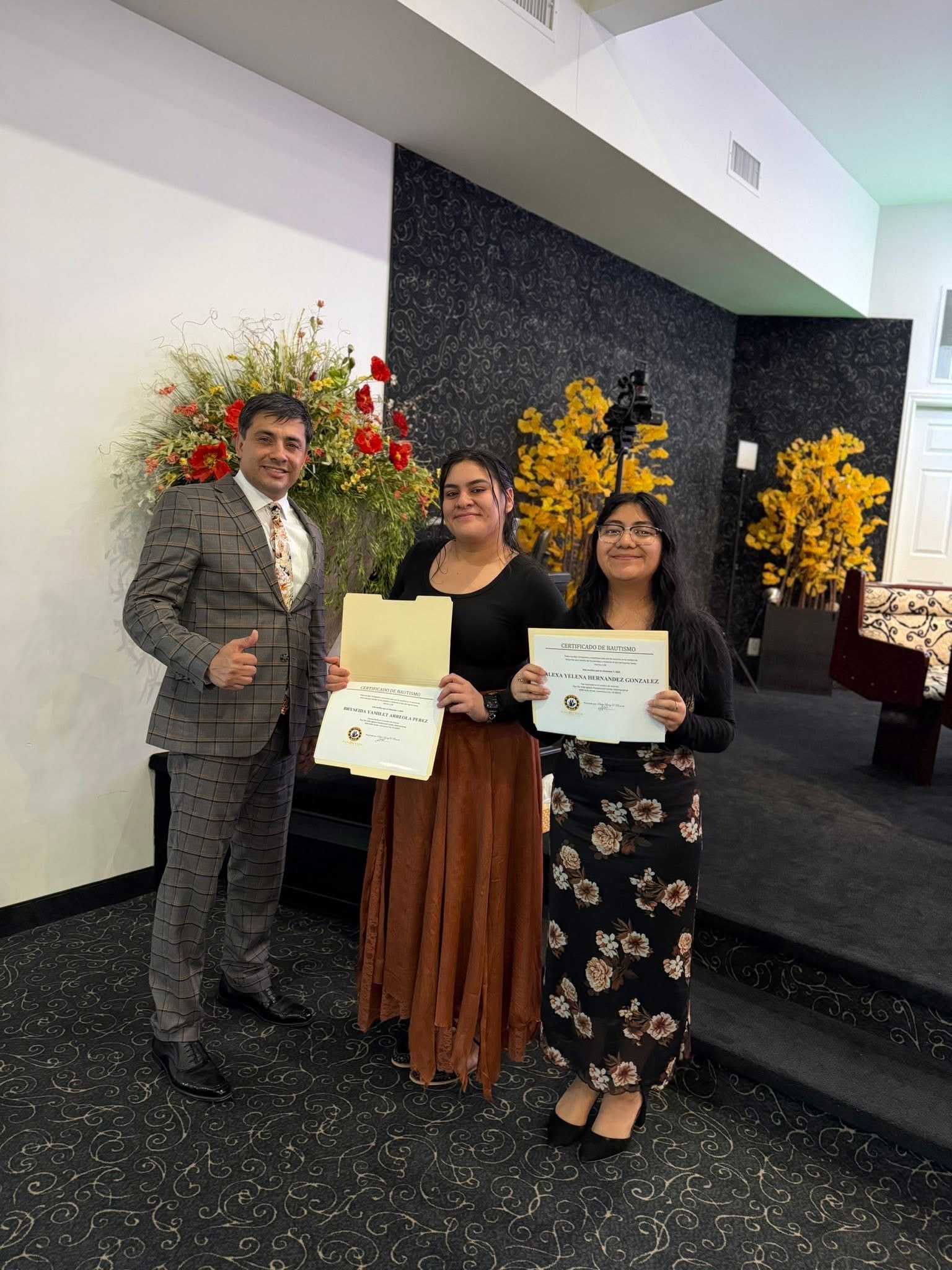 Certificates at Pan De Vida